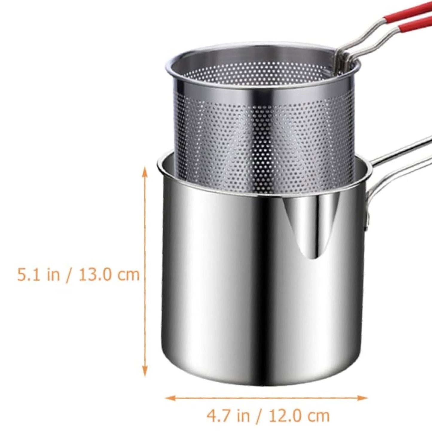 Olla Freidora PREMIUM 1200ml con Canasta