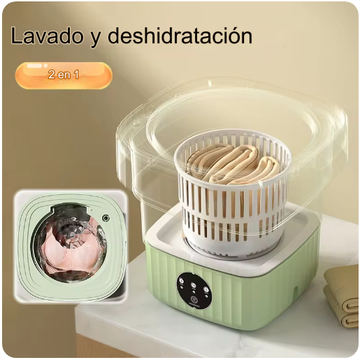MINI LAVADORA PORTATIL SUPER POTENTE