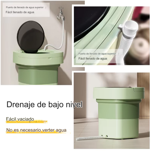 MINI LAVADORA PORTATIL SUPER POTENTE
