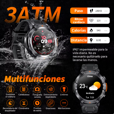 EIGIIS-reloj inteligente KE3