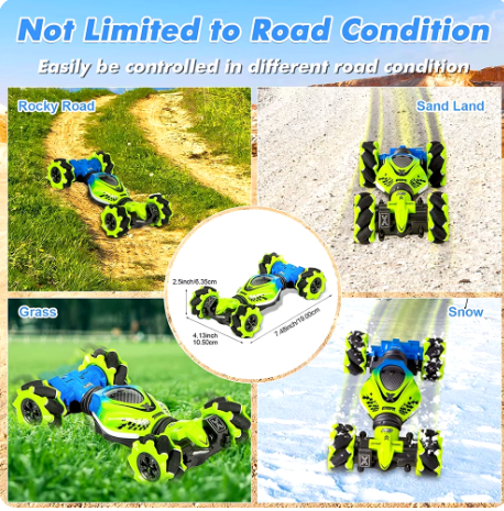 Carro Acrobatico Con Sensor teledirigido 4WD RC 2,4G