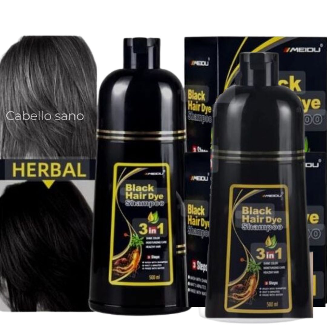 Shampoo Tapa Canas 3 en 1