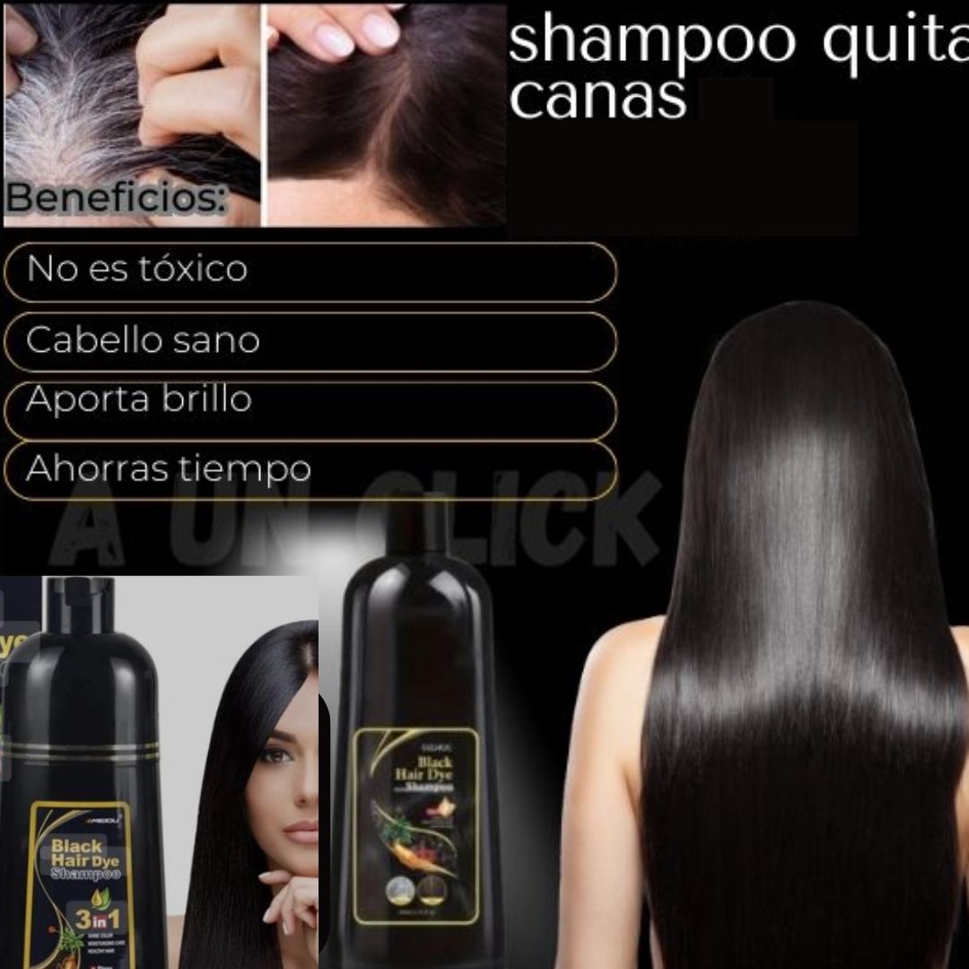 Shampoo Tapa Canas 3 en 1