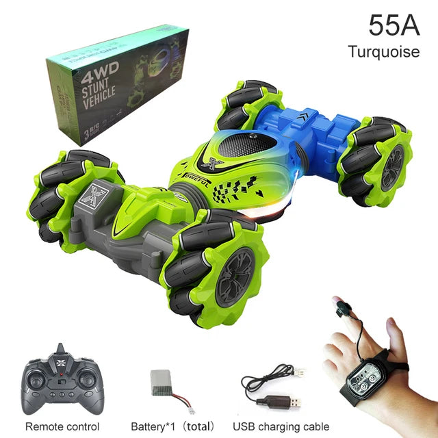 Carro Acrobatico Con Sensor teledirigido 4WD RC 2,4G