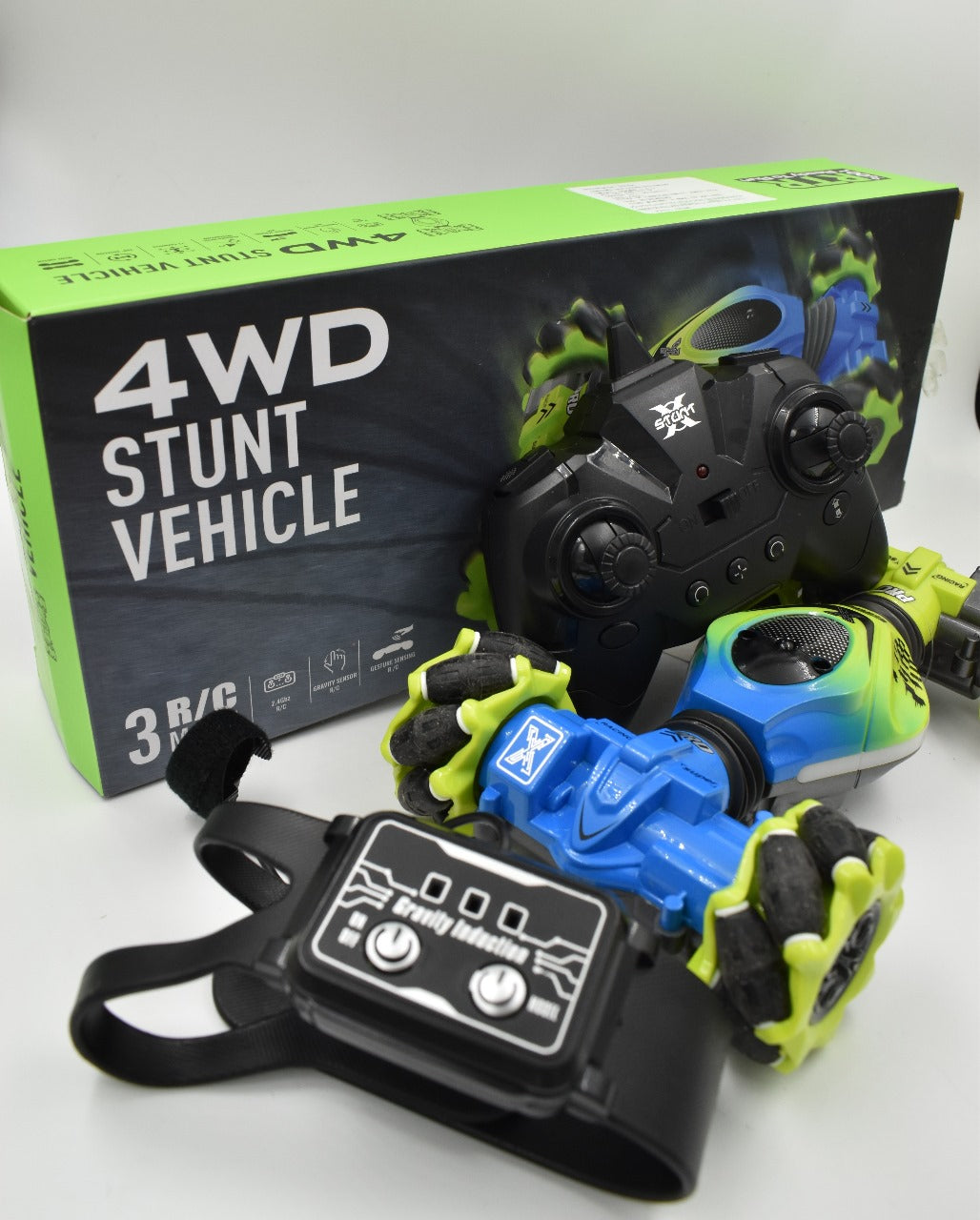 Carro Acrobatico Con Sensor teledirigido 4WD RC 2,4G