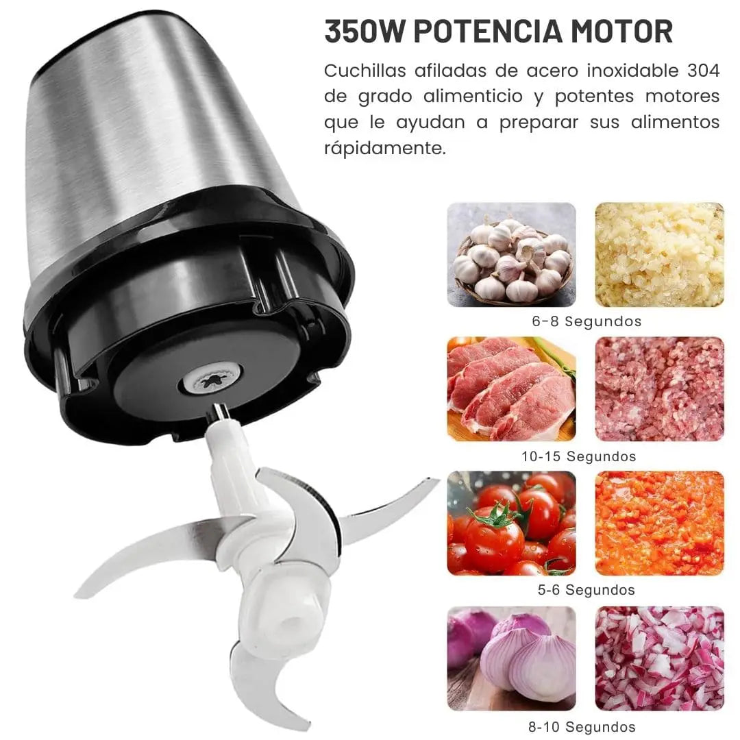 Picadora Eléctrica Carnes, Verduras y Granos