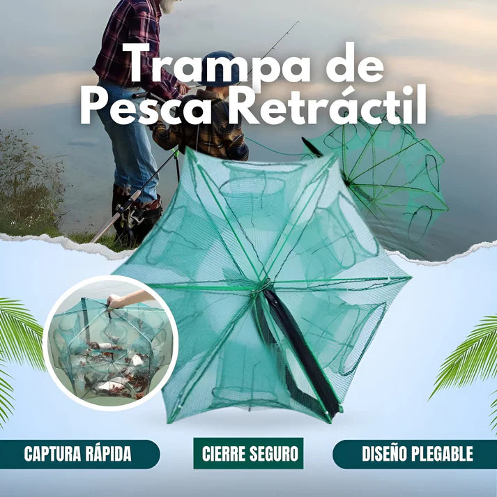 Trampa de Pesca Retráctil mágica DE 6 Y 8 HOYOS