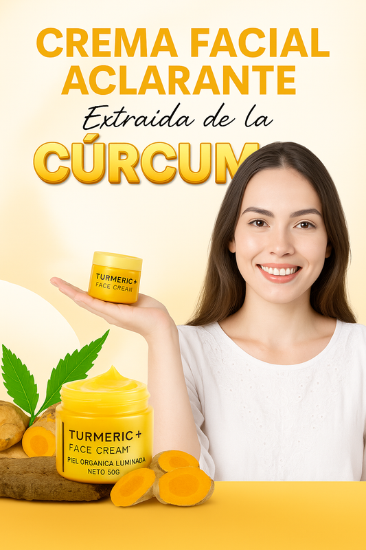 CREMA FACIAL EXTRAÍDA DE LA CÚRCUMA