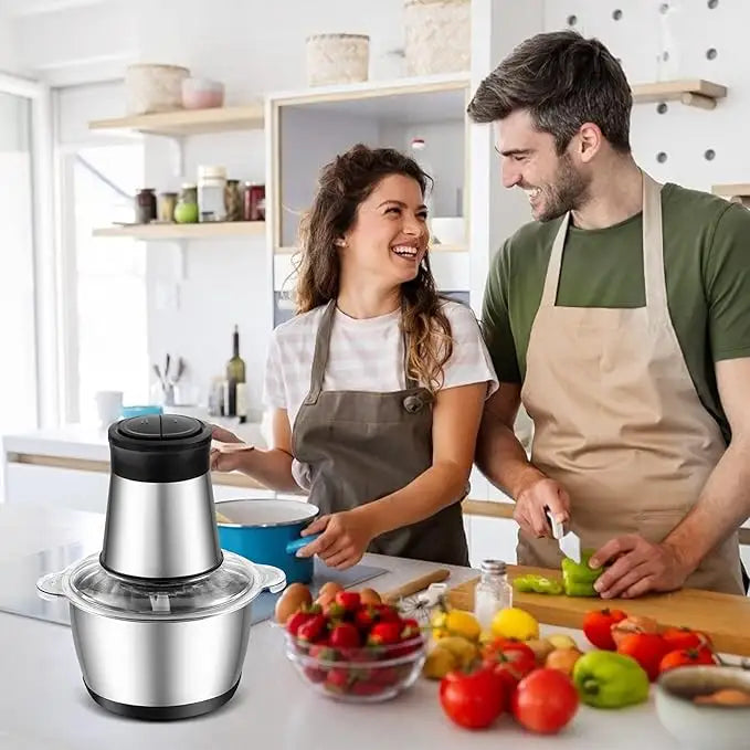 Picadora Eléctrica Carnes, Verduras y Granos