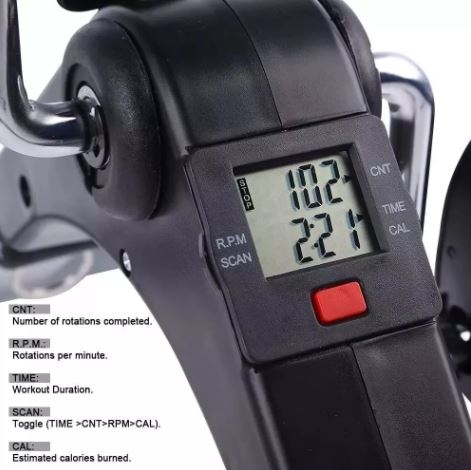 “Mini Bicicleta Estática Plegable: Tu Gimnasio en Cualquier Rincón”