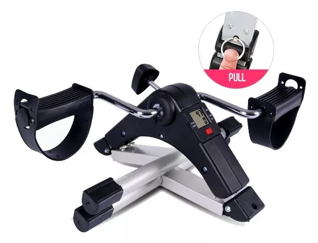 “Mini Bicicleta Estática Plegable: Tu Gimnasio en Cualquier Rincón”