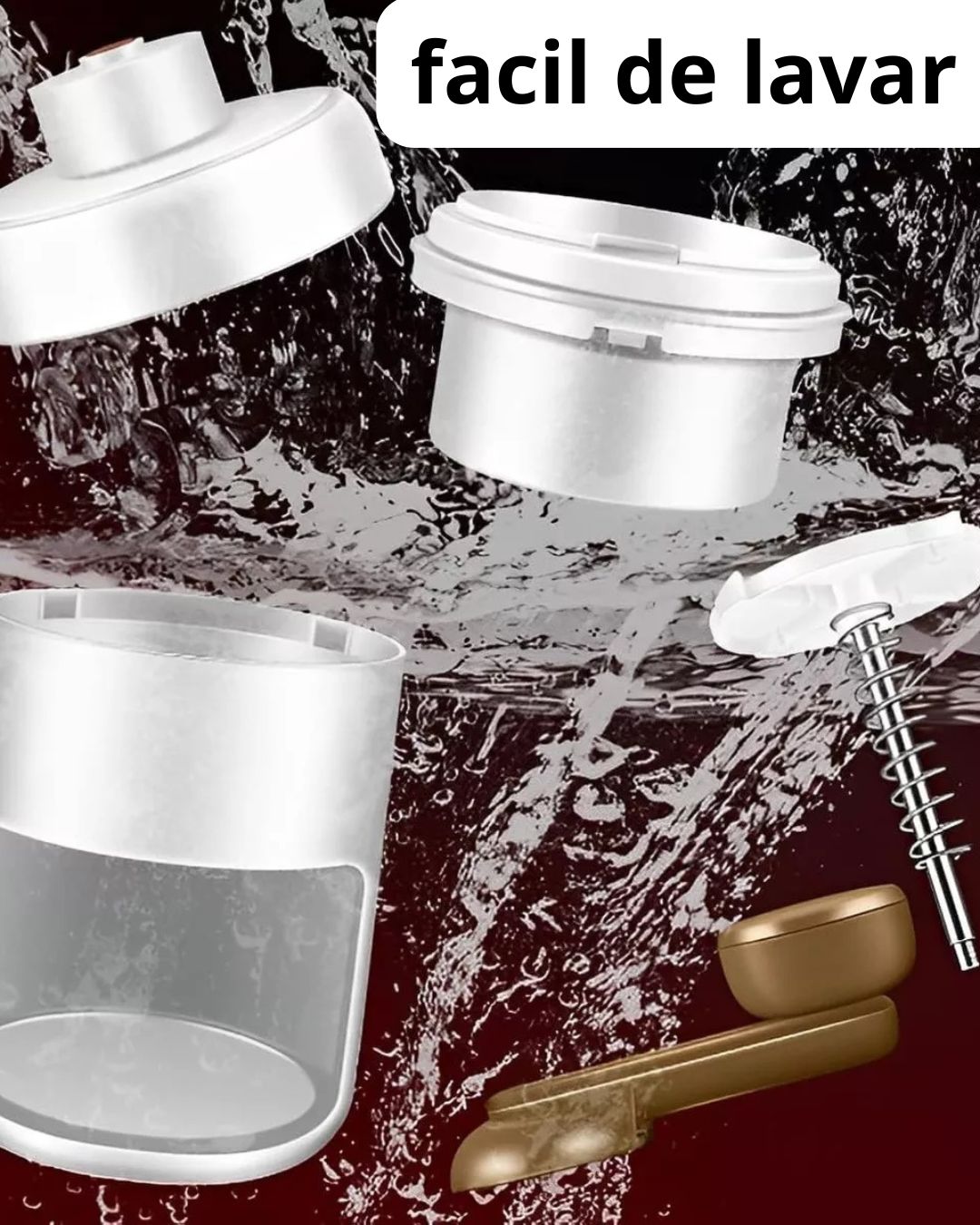 Trituradora de Hielo Manual – Potente, Práctica